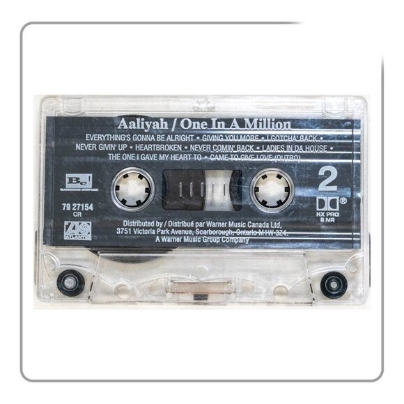 Aaliyah-One in a Million - Audio Tape Cassette - Picture 2 of 2